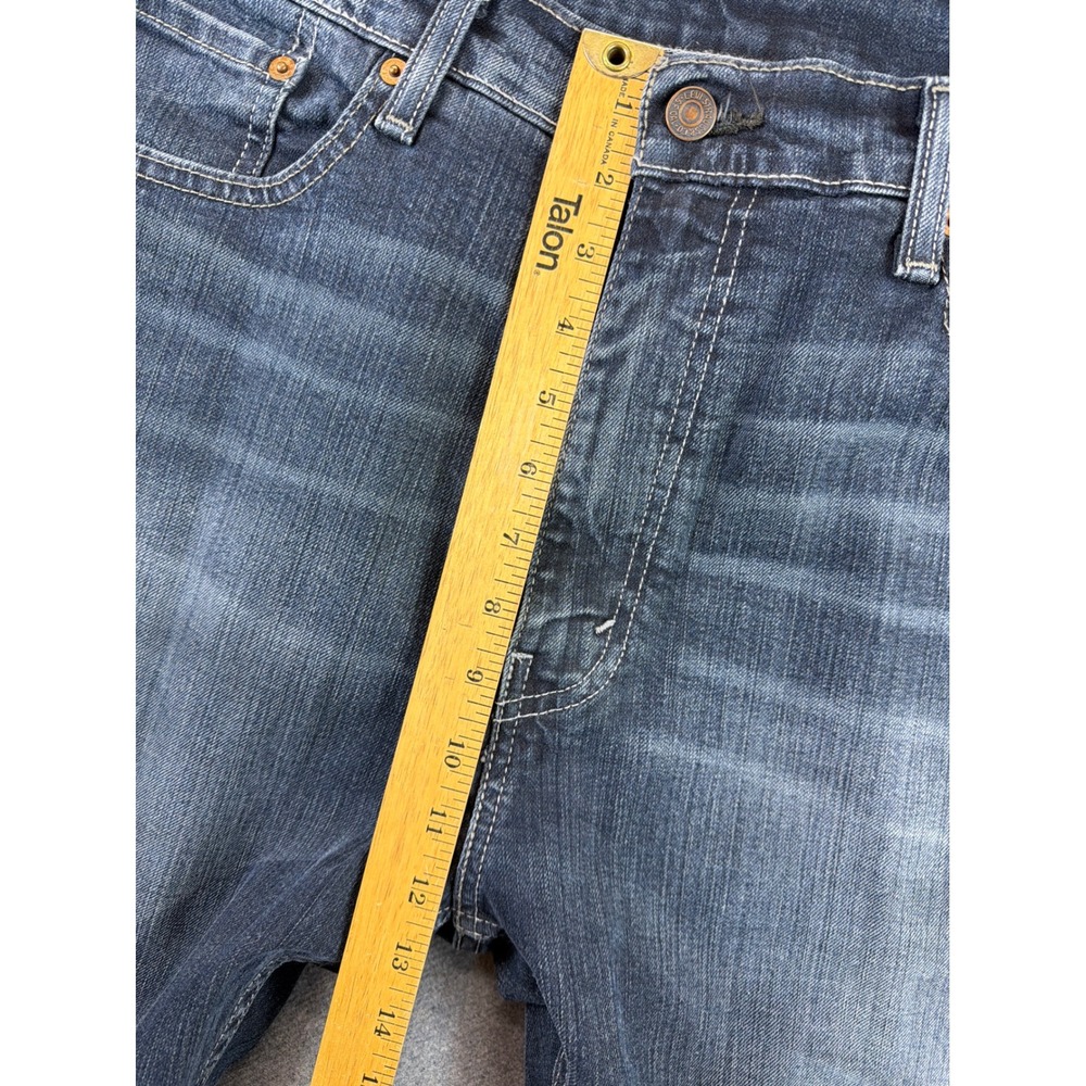 Levi's 505 Regular Fit Jeans Mens 38x31 Blue Medium Wash Straight Leg Denim - Picture 8 of 11